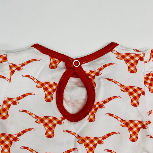 NWT Magnolia Baby 3M Longhorn Football Dress - Picture 4 of 5